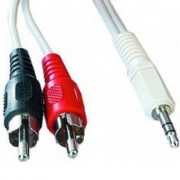 Кабель мультимедийный Jack 3.5mm папа/2RCA папа Cablexpert (CCA-458-10M)
