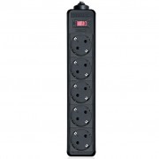 Сетевой фильтр питания REAL-EL RS-PROTECT 3m, black (EL122300011)